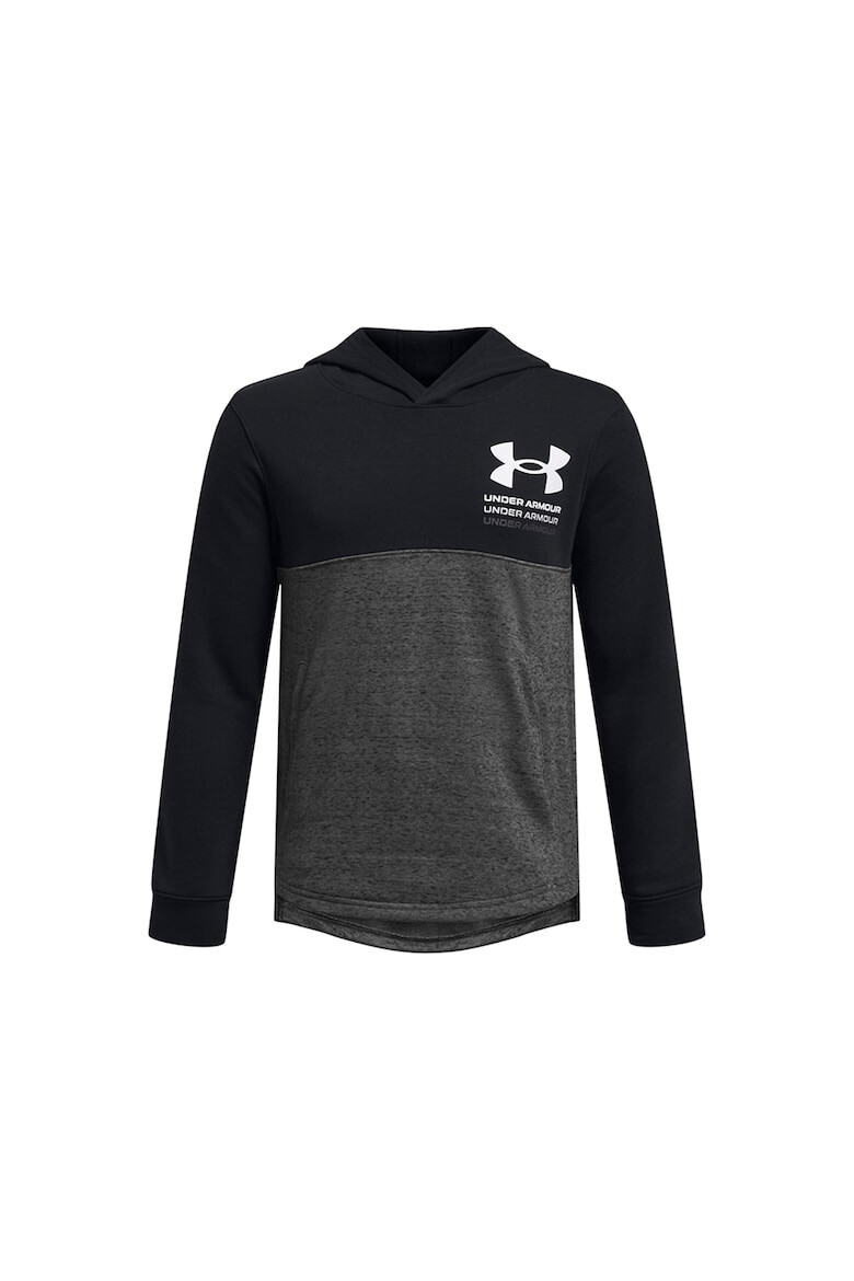 Under Armour Худи Rival с дизайн с цветен блок - Pepit.bg