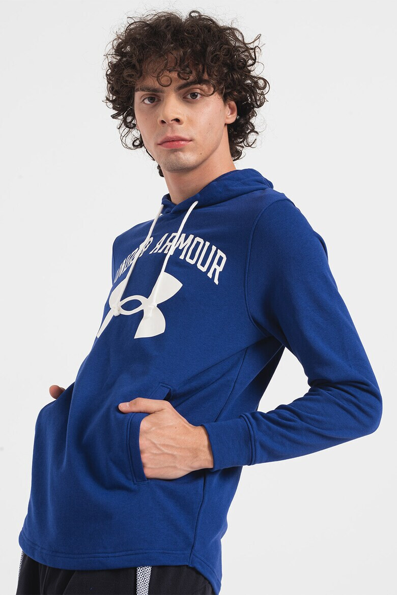 Under Armour Худи за бягане Rival с лого - Pepit.bg