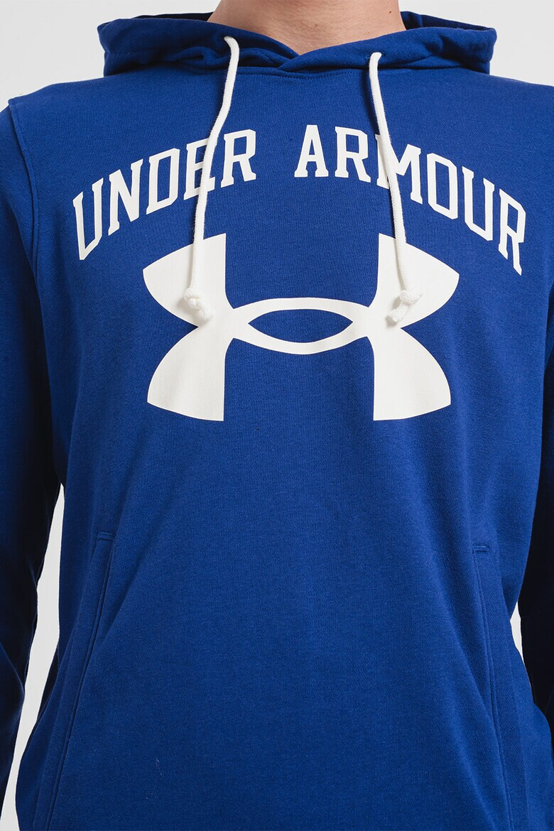 Under Armour Худи за бягане Rival с лого - Pepit.bg