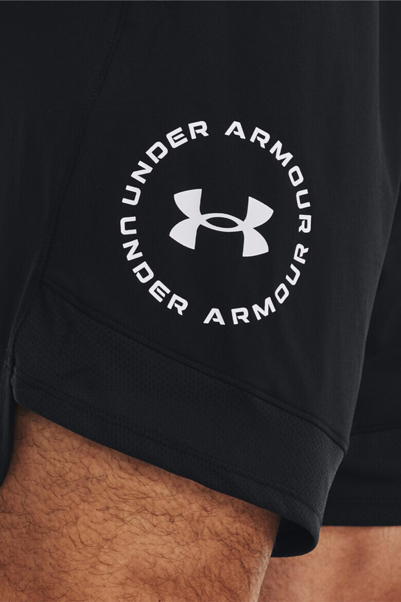 Under Armour Къс фитнес панталон Stretch с лого - Pepit.bg