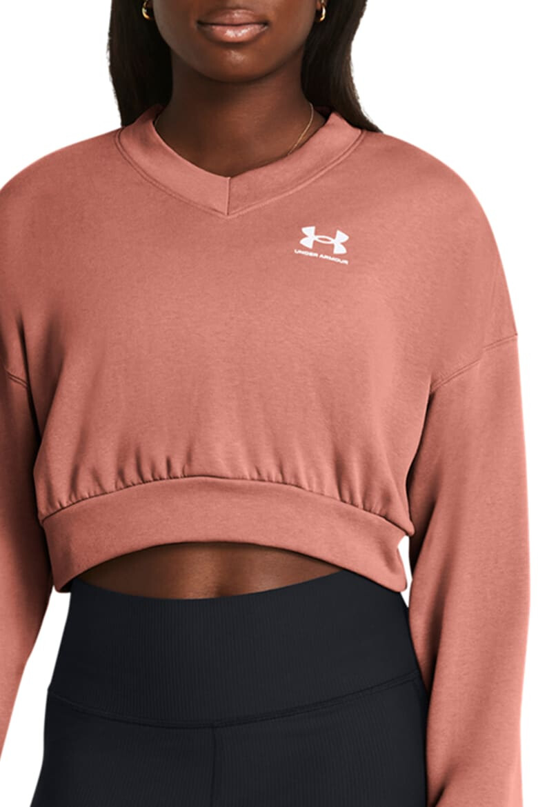 Under Armour Къс фитнес суитшърт Rival Terry - Pepit.bg