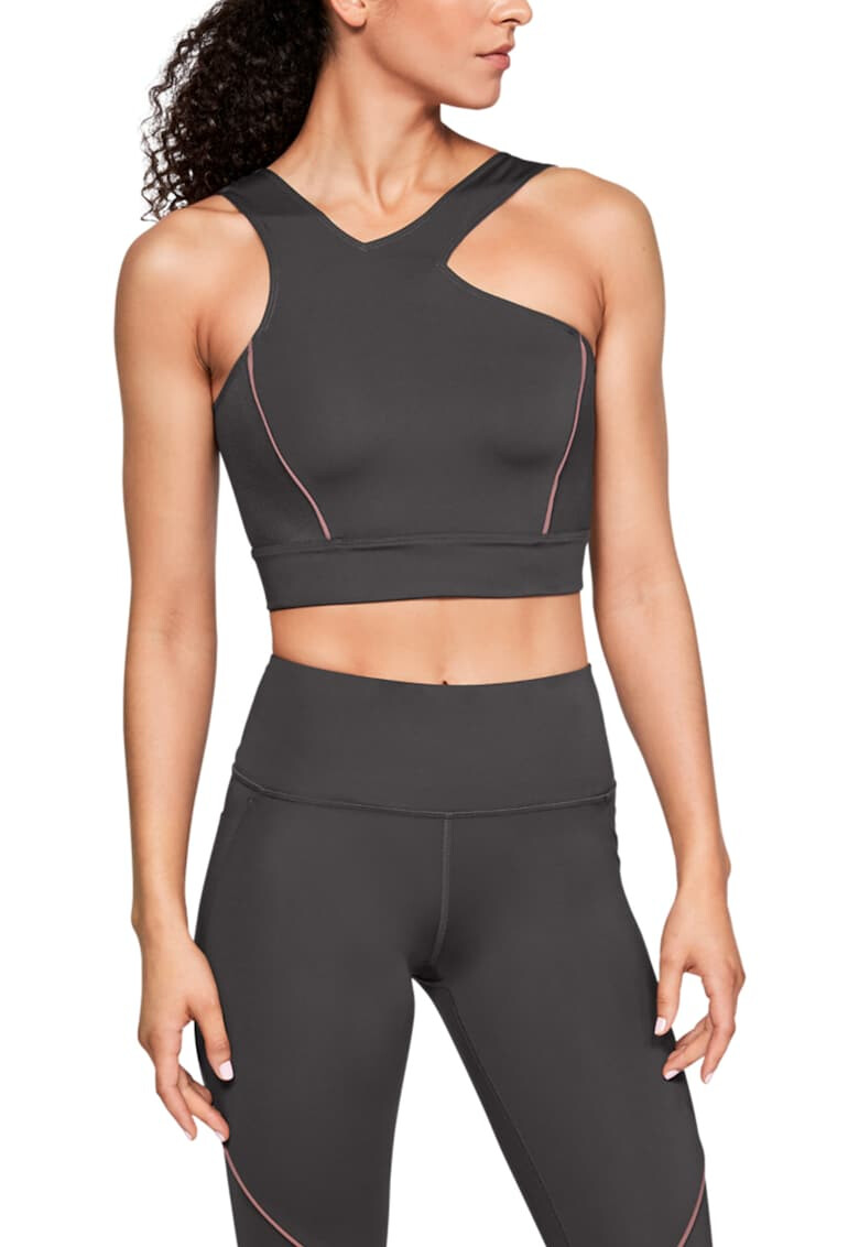 Under Armour Къс компресиращ фитнес топ Misty - Pepit.bg