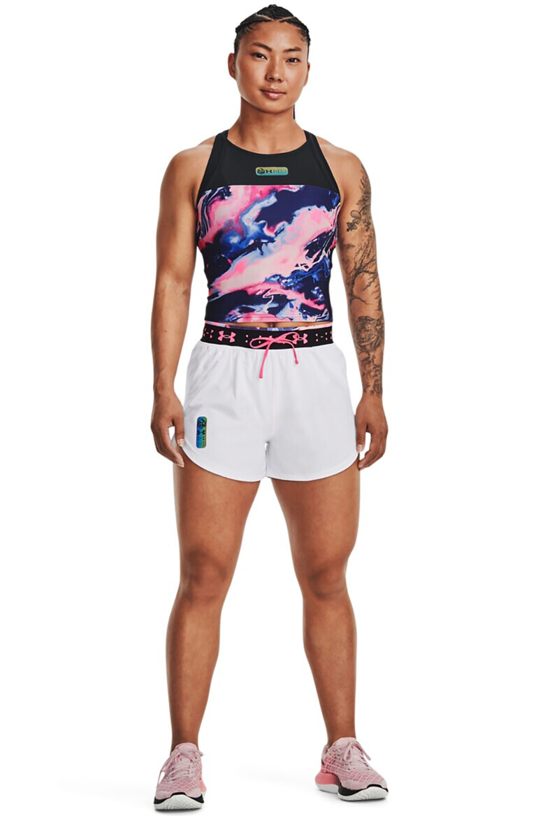 Under Armour Къс топ за бягане Run Anywhere - Pepit.bg