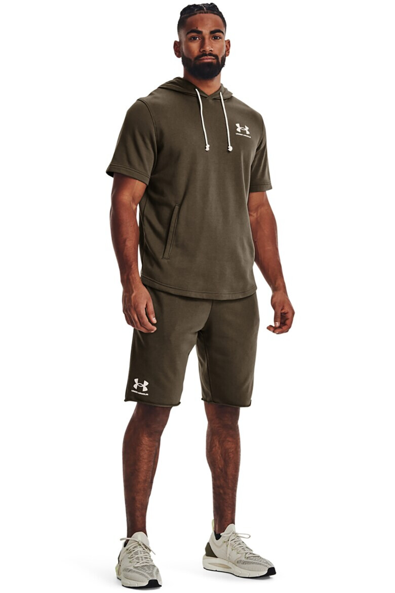 Under Armour Мъхести фитнес шорти Rival - Pepit.bg