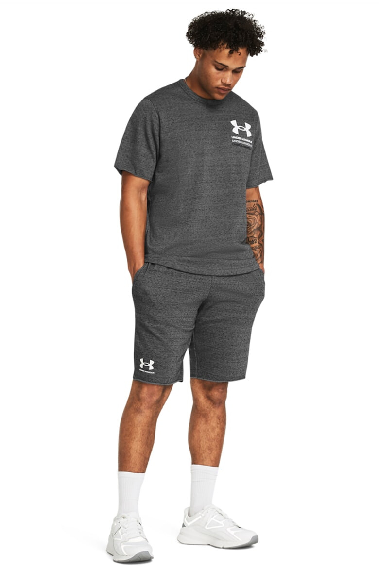 Under Armour Мъхести фитнес шорти Rival - Pepit.bg