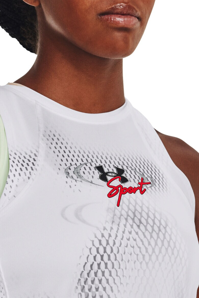 Under Armour Мрежест спортен топ - Pepit.bg