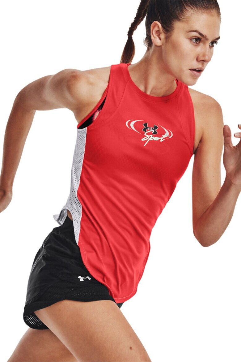 Under Armour Мрежест спортен топ - Pepit.bg