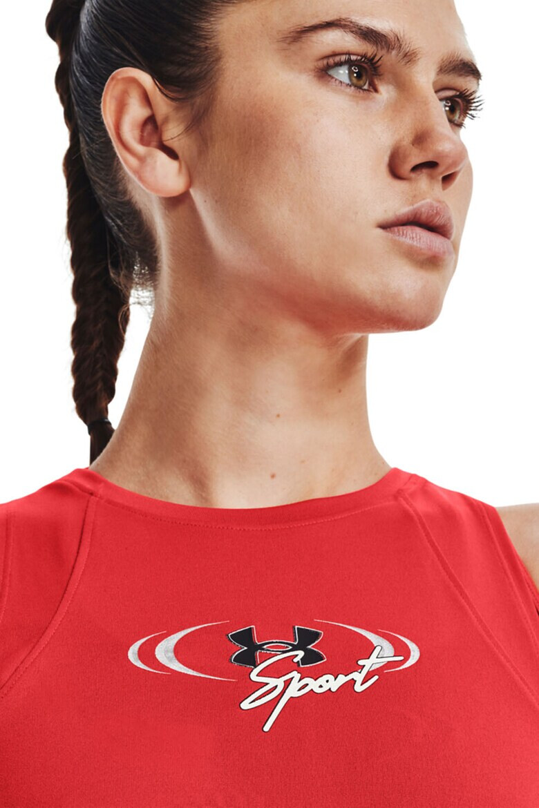 Under Armour Мрежест спортен топ - Pepit.bg
