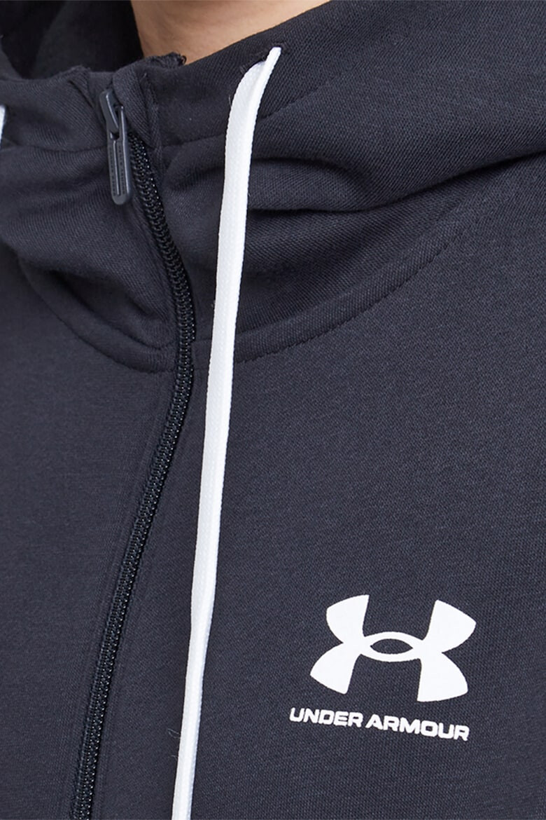 Under Armour Поларено фитнес худи Rival с цип - Pepit.bg