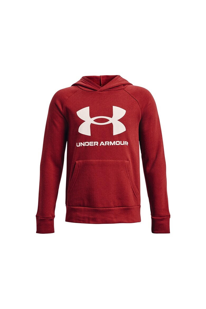 Under Armour Поларено худи Rival с лого - Pepit.bg