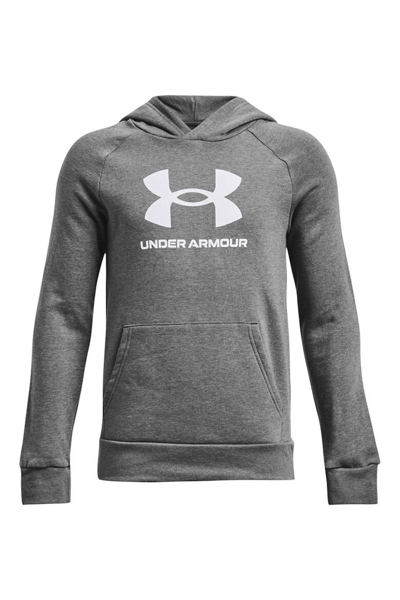 Under Armour Поларено худи Rival за фитнес с лого - Pepit.bg