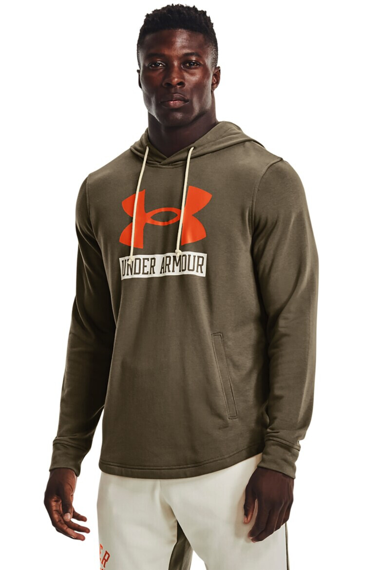 Under Armour Пухено худи Rival - Pepit.bg