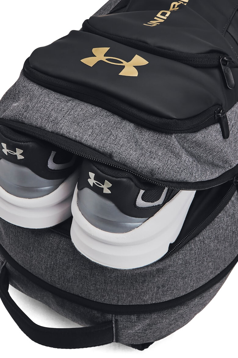 Under Armour Раница Hustlro 6.0 Pro с лого - 31 л - Черен/Сив - Pepit.bg