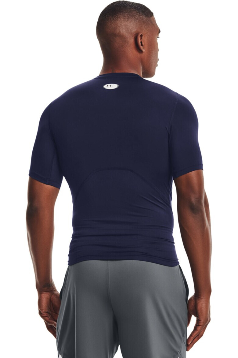 Under Armour Слим фитнес тениска с лого - Pepit.bg