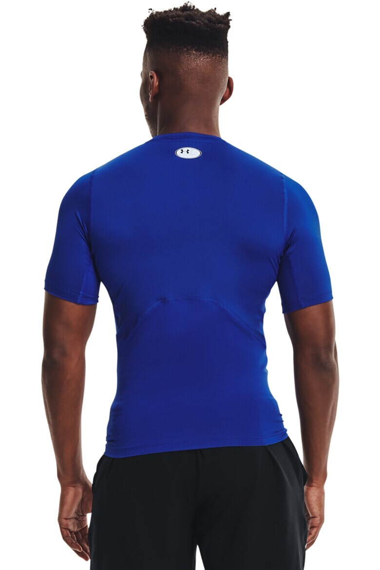 Under Armour Слим фитнес тениска с лого - Pepit.bg