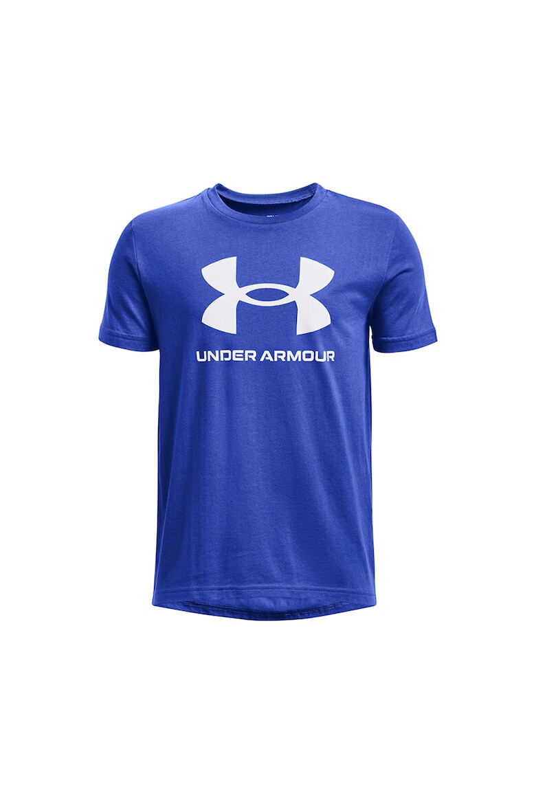 Under Armour Спортна тениска Sportstyle с лого - Pepit.bg