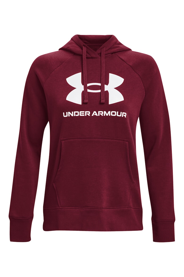 Under Armour Спортно худи Rival с лого и ръкави реглан - Pepit.bg