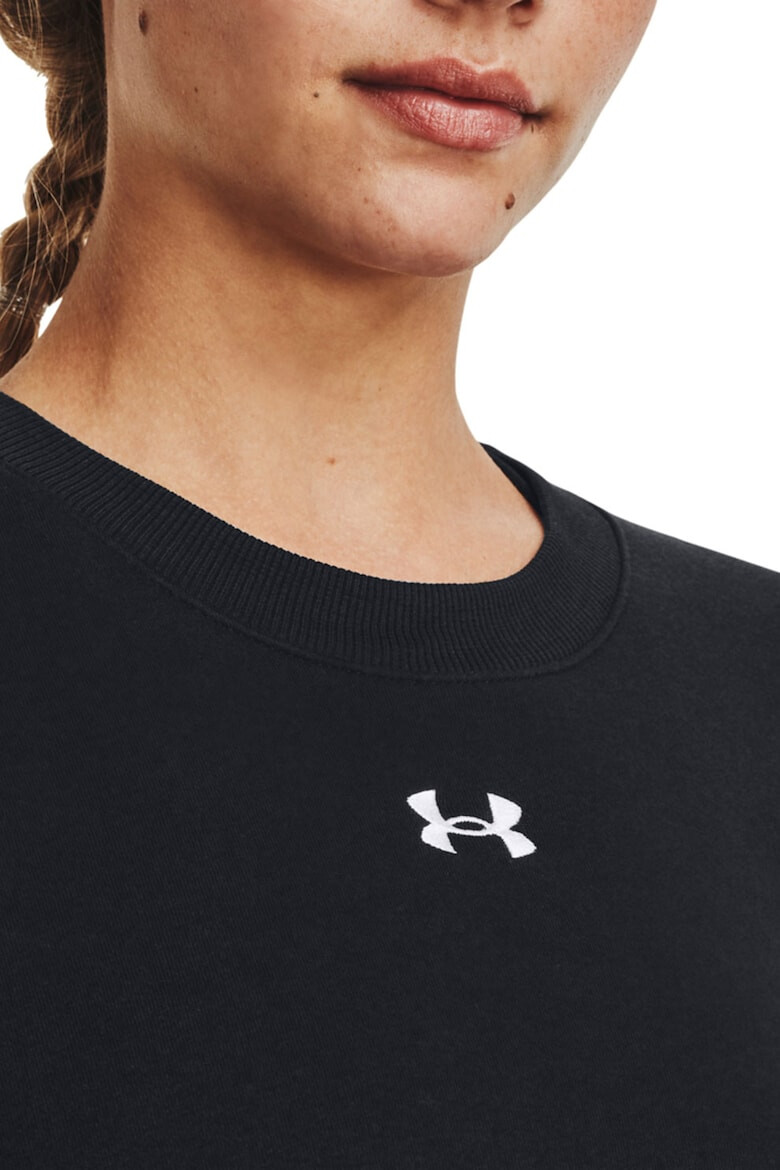 Under Armour Суитшърт Rival с овално деколте - Pepit.bg