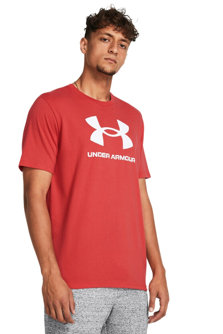 Under Armour Тениска с памук с лого - Pepit.bg