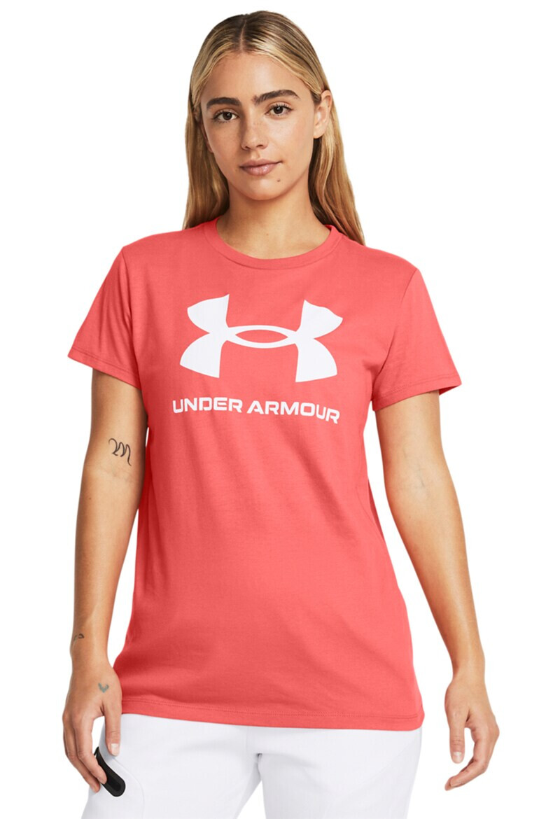 Under Armour Тениска Sportstyle Rival с лого - Pepit.bg