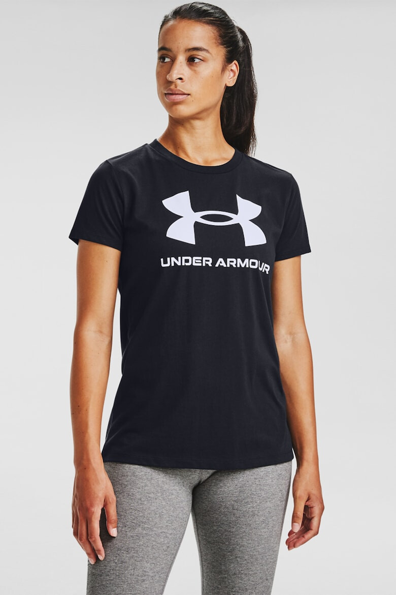 Under Armour Тениска Sportstyle Rival с лого - Pepit.bg