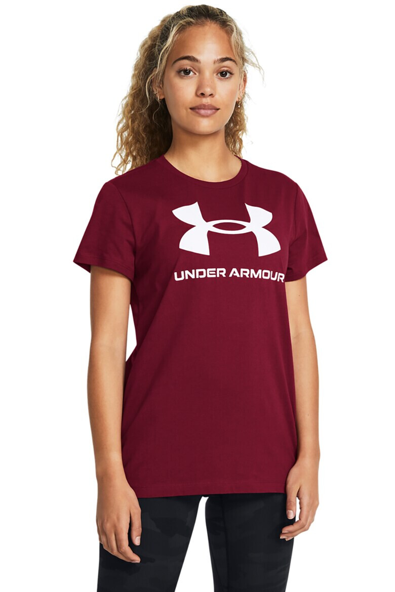 Under Armour Тениска Sportstyle Rival с лого - Pepit.bg