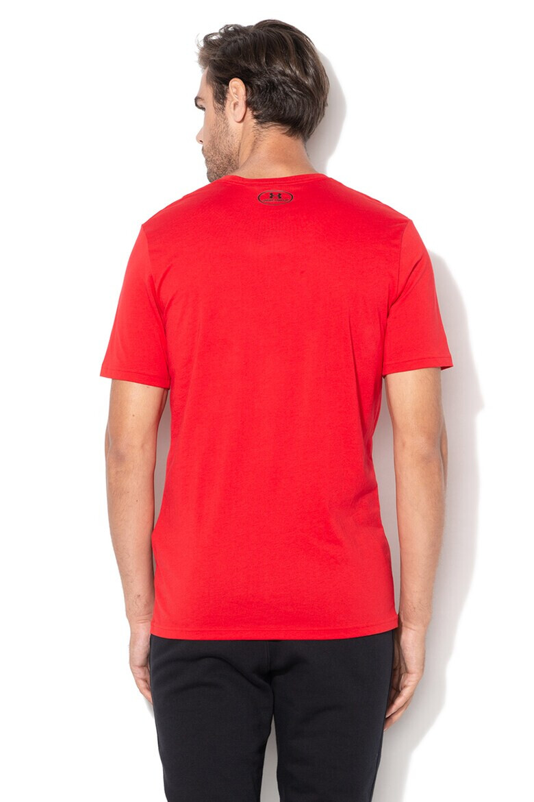 Under Armour Тениска за фитнес Boxed с лого - Pepit.bg