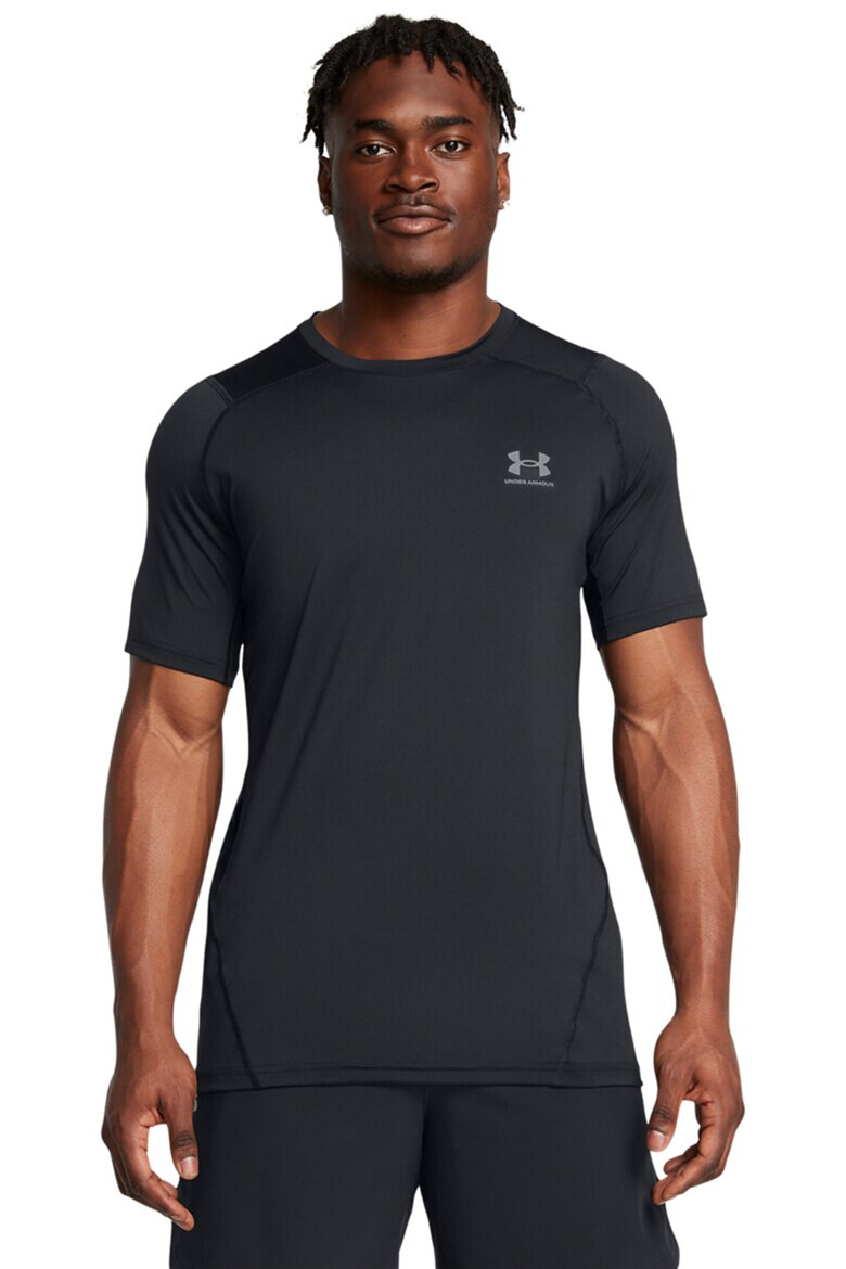 Under Armour Тениска за фитнес с лого - Pepit.bg