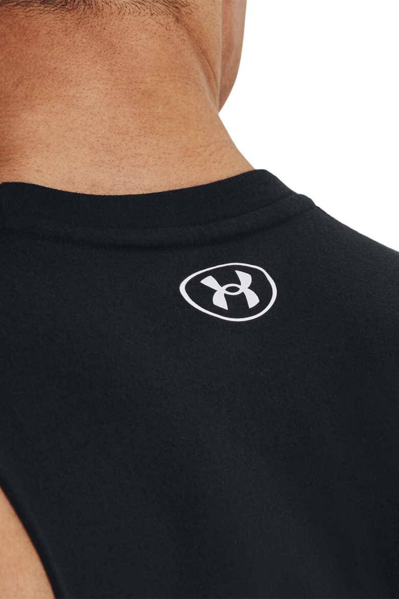 Under Armour Топ за бягане с надписи Iron Muscle - Pepit.bg