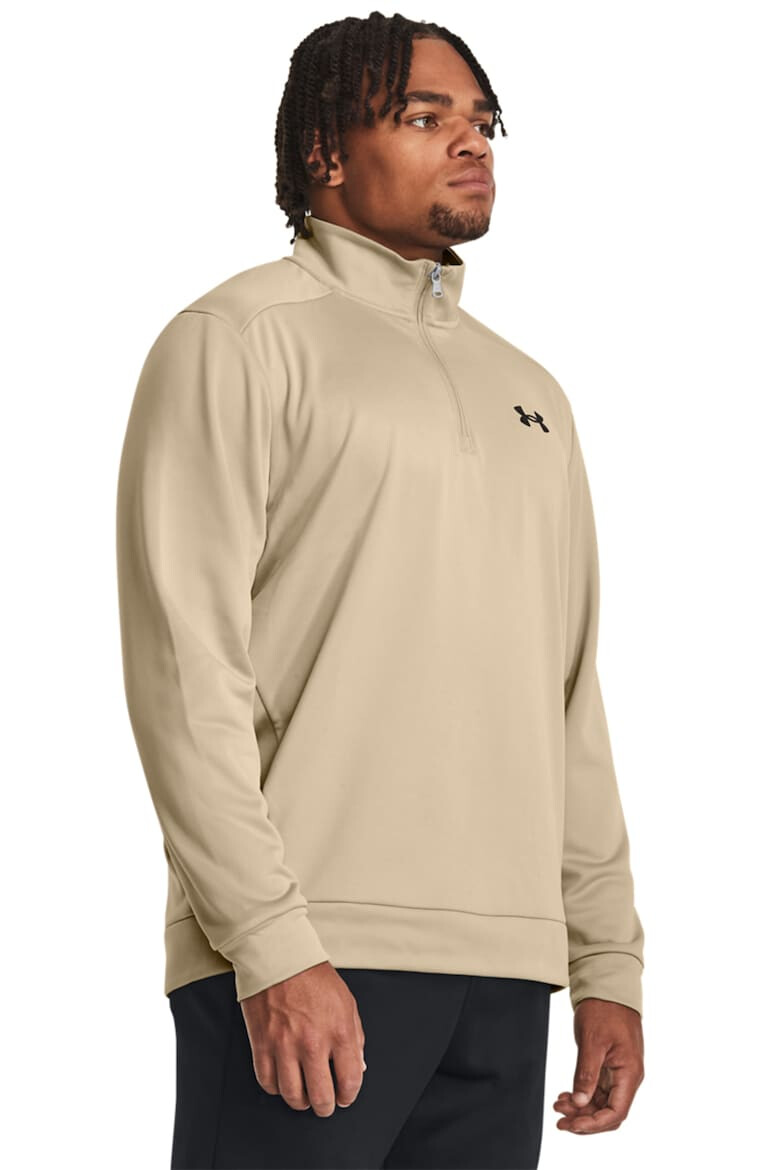 Under Armour Тренировъчен суитшърт с къс цип - Pepit.bg