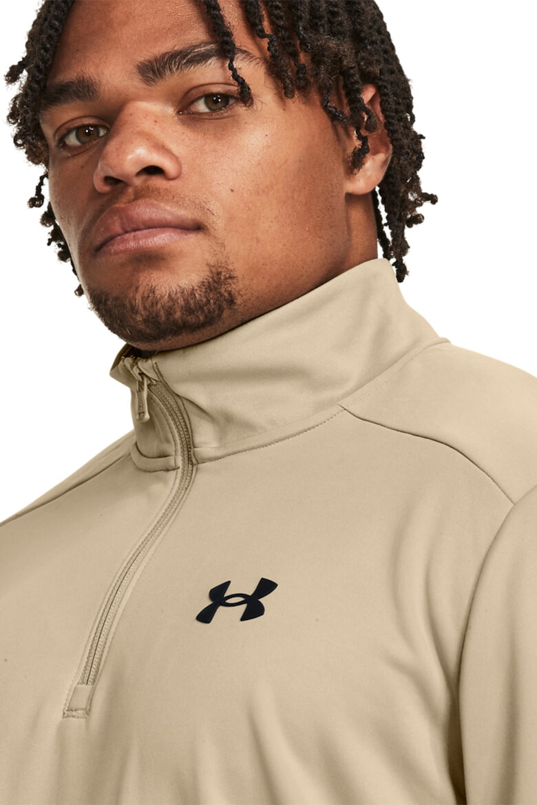 Under Armour Тренировъчен суитшърт с къс цип - Pepit.bg