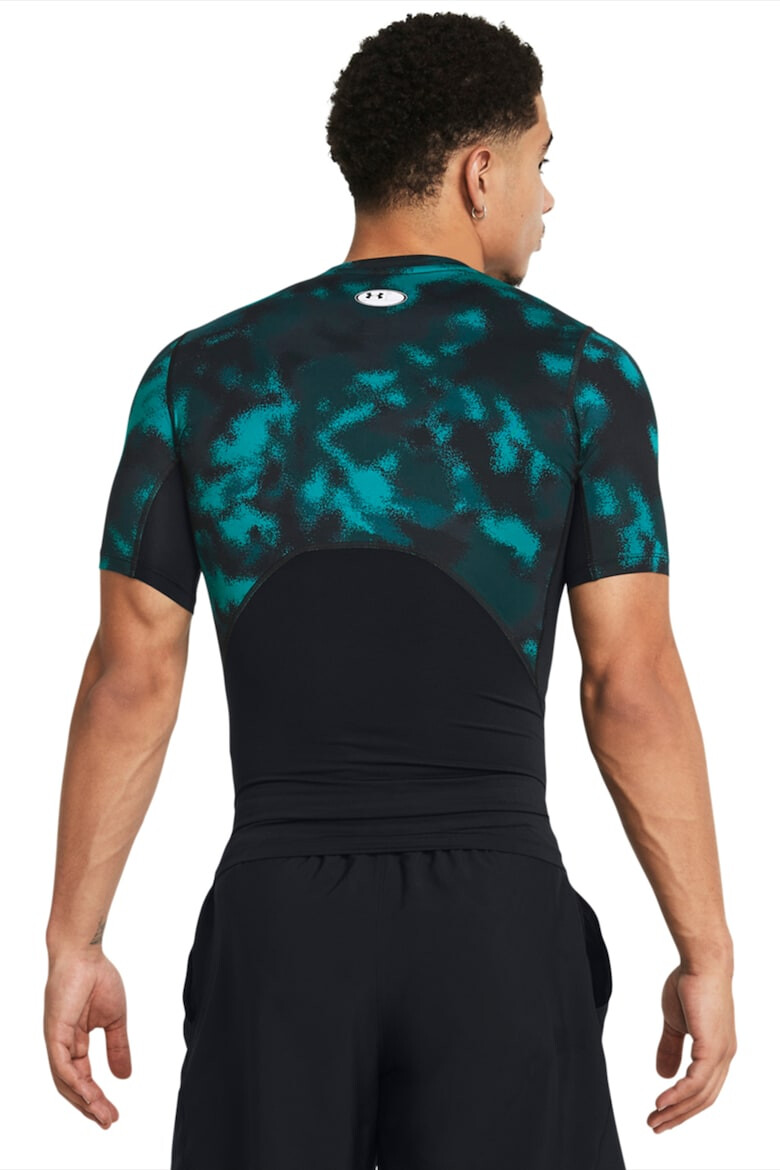 Under Armour Тренировъчна тениска с шарка - Pepit.bg