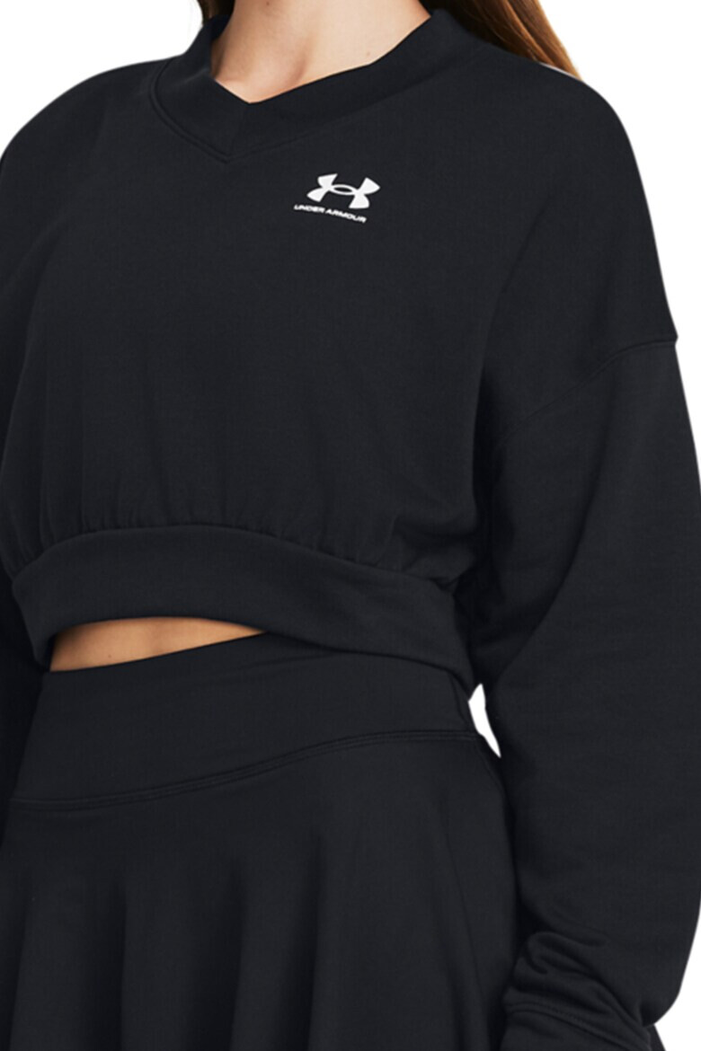 Under Armour Къс фитнес суитшърт Rival Terry - Pepit.bg