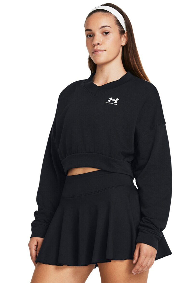 Under Armour Къс фитнес суитшърт Rival Terry - Pepit.bg