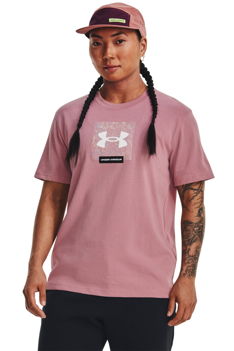 Under Armour Унисекд фитнес тениска с лого - Pepit.bg