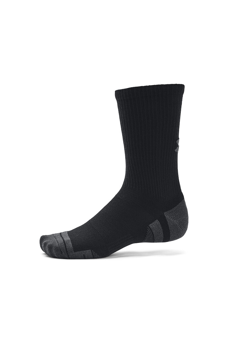 Under Armour Унисекс дълги фитнес чорапи - 3 чифта - Pepit.bg