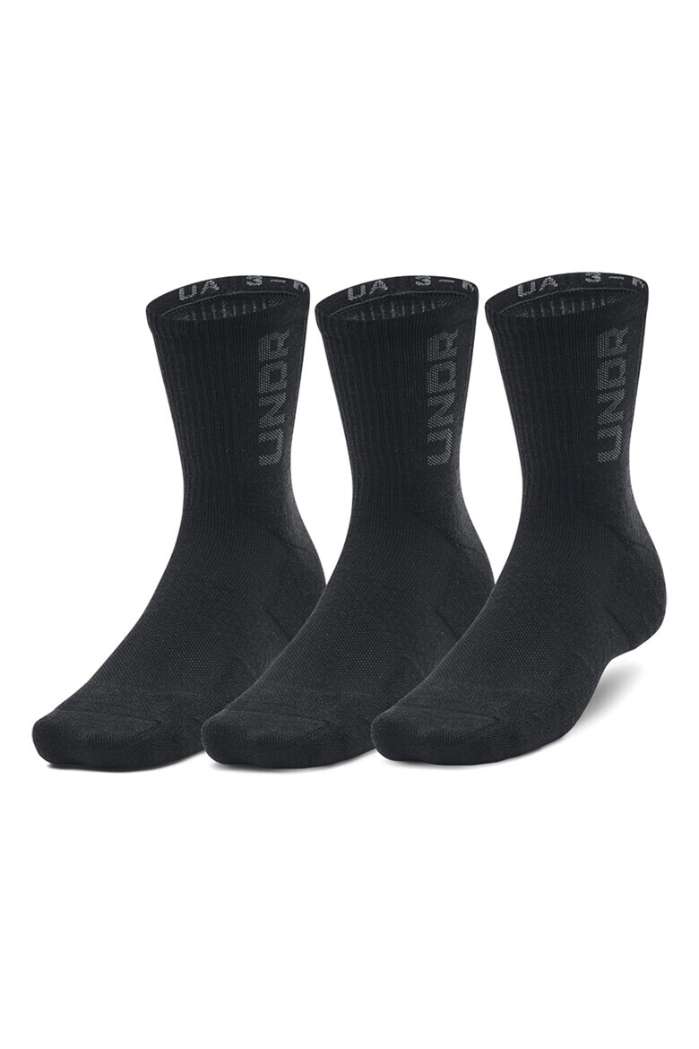 Under Armour Унисекс тренировъчни дълги чорапи - 3 чифта - Pepit.bg