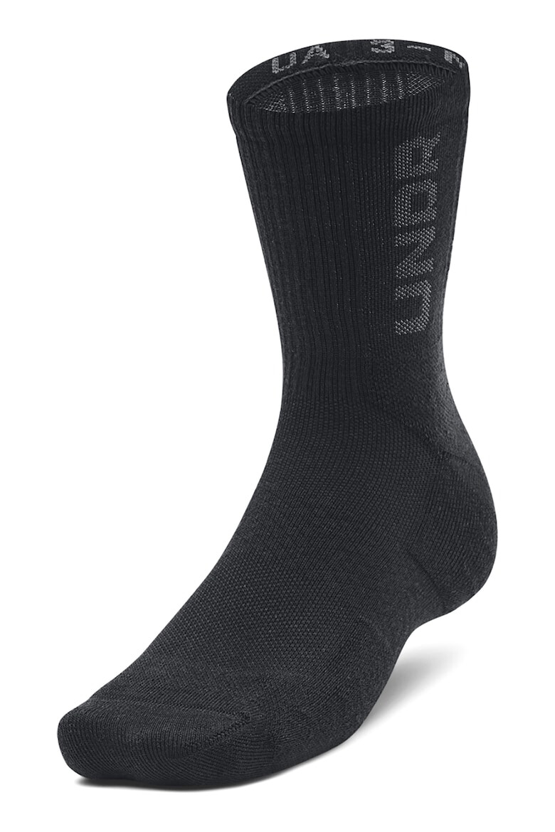 Under Armour Унисекс тренировъчни дълги чорапи - 3 чифта - Pepit.bg