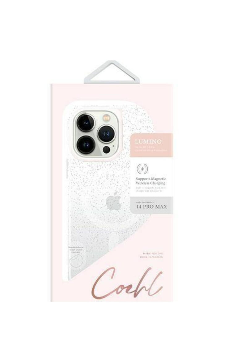 uniq Калъф Coehl Lumino За iPhone 14 Pro Max Sparkling Silver - Pepit.bg