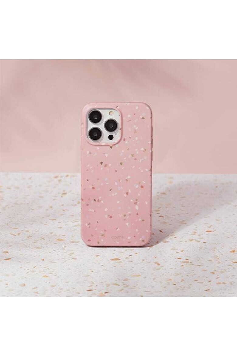 uniq Калъф Coehl Terrazzo - За iPhone 14 Pro Max - Coral Pink - Pepit.bg