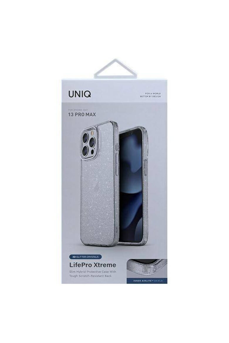 uniq Калъф LifePro Xtreme За iPhone 13 Pro Max Clear Tinsel Lucent - Pepit.bg