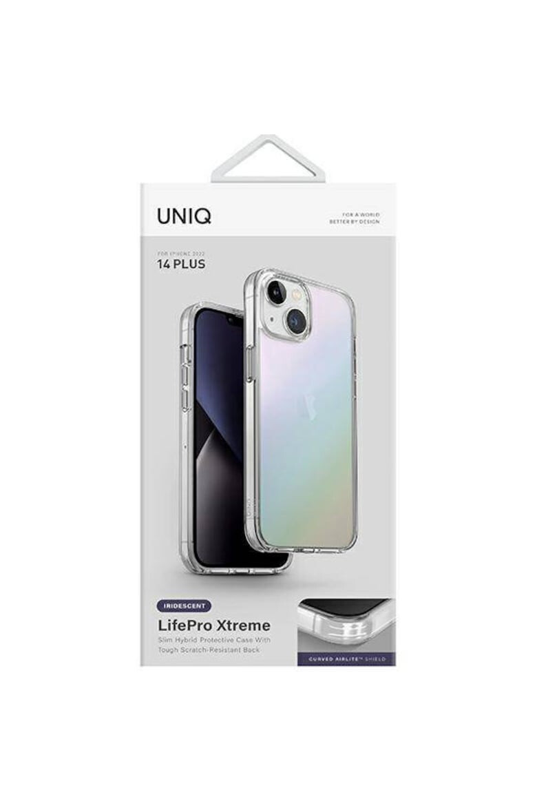 uniq Калъф LifePro Xtreme за iPhone 14 Plus Opal/Iridescent - Pepit.bg