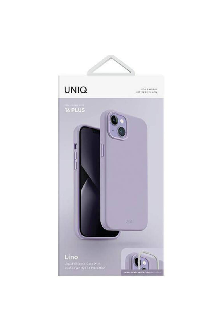 uniq Калъф Lino За iPhone 14 Plus Lilac Lavender - Pepit.bg