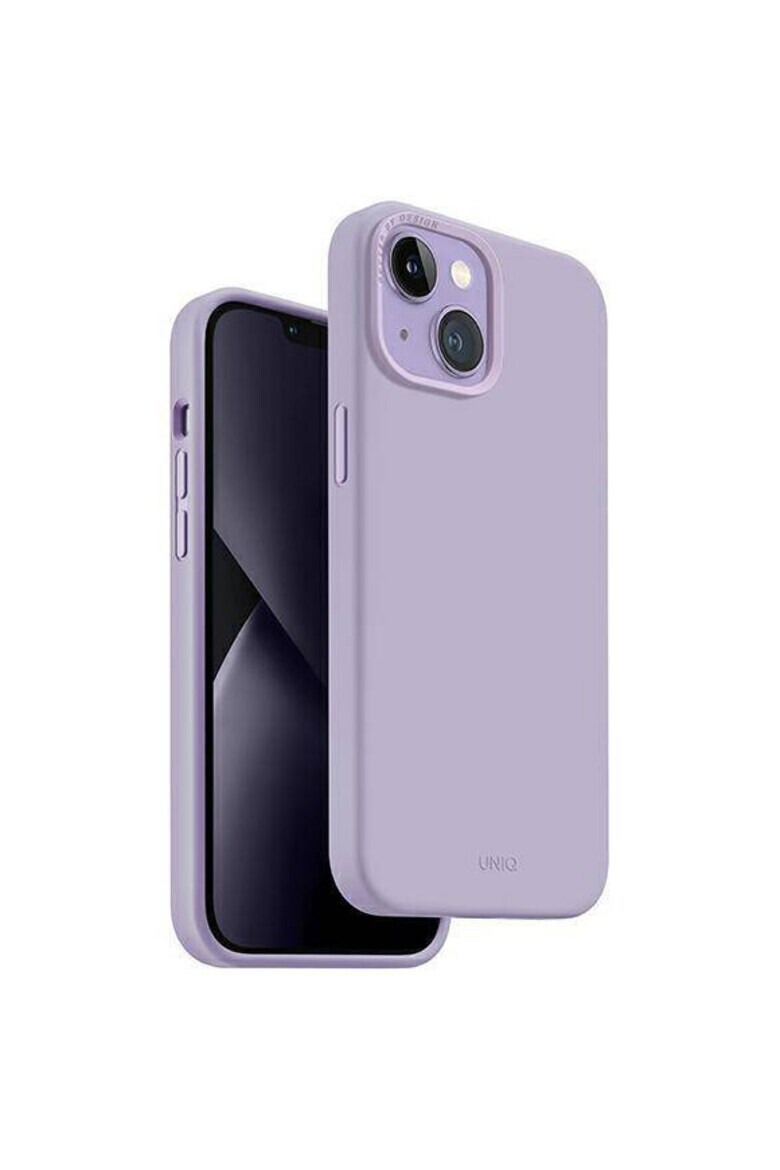 uniq Калъф Lino За iPhone 14 Plus Lilac Lavender - Pepit.bg