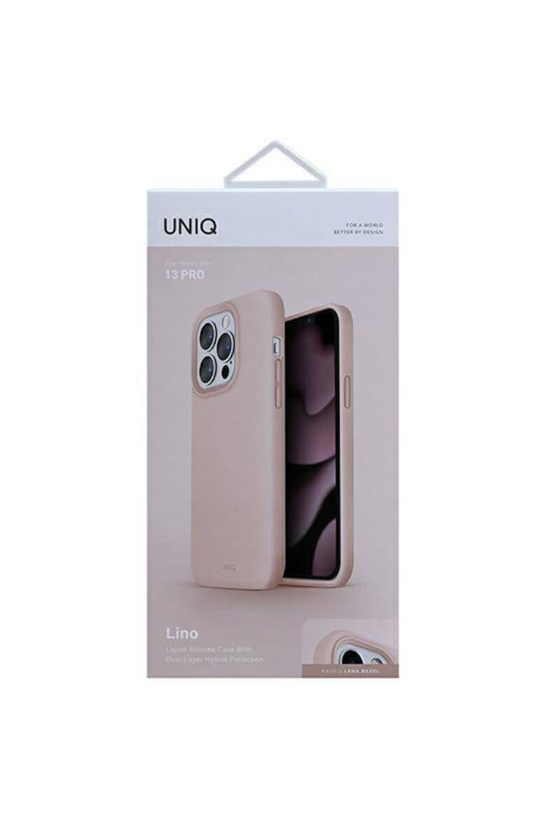 uniq Lino защитен калъф за iPhone 13 Pro /13 Blush Pink - Pepit.bg