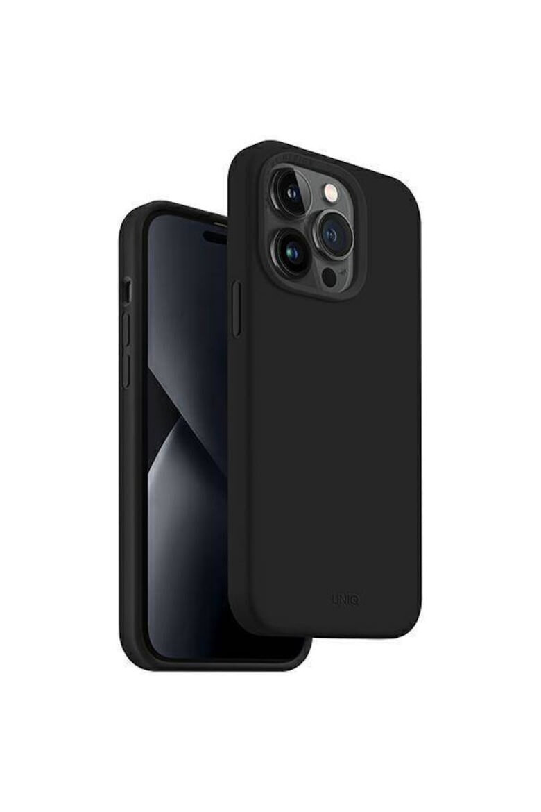 uniq Lino защитен калъф за iPhone 14 Pro - Midnight Black - Pepit.bg