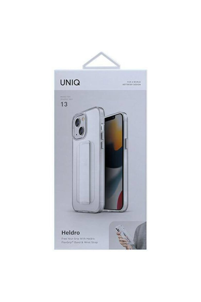uniq предпазен калъф Heldro за iPhone 13 Clear - Pepit.bg