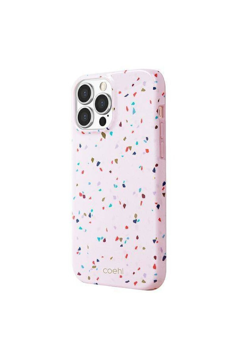 uniq Защитен калъф Coehl Terrazzo - За iPhone 13 Pro Max - Blush Pink - Pepit.bg