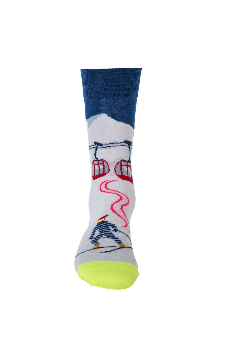 United OddSocks Дълги чорапи с шарка - 6 чифта - Pepit.bg