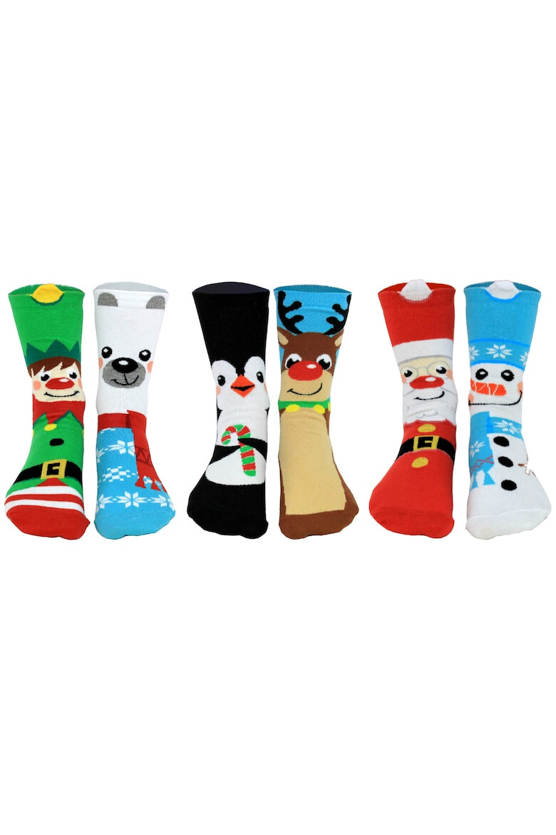 United OddSocks Дълги чорапи с щампа - 3 чифта - Pepit.bg